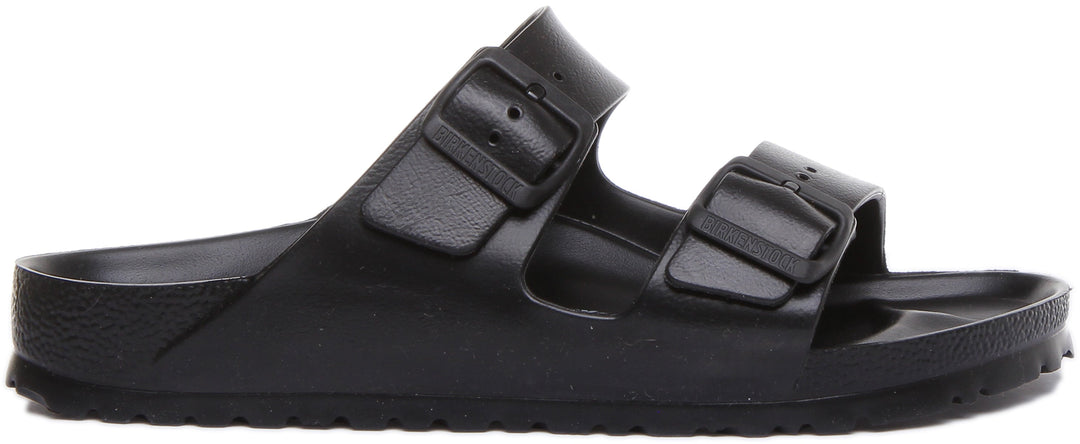 Birkenstock Arizona EVA Sandale à double lanière pour femmes en noir
