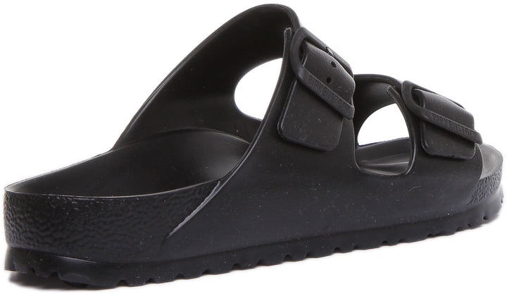 Birkenstock Arizona EVA Sandale à double lanière pour femmes en noir