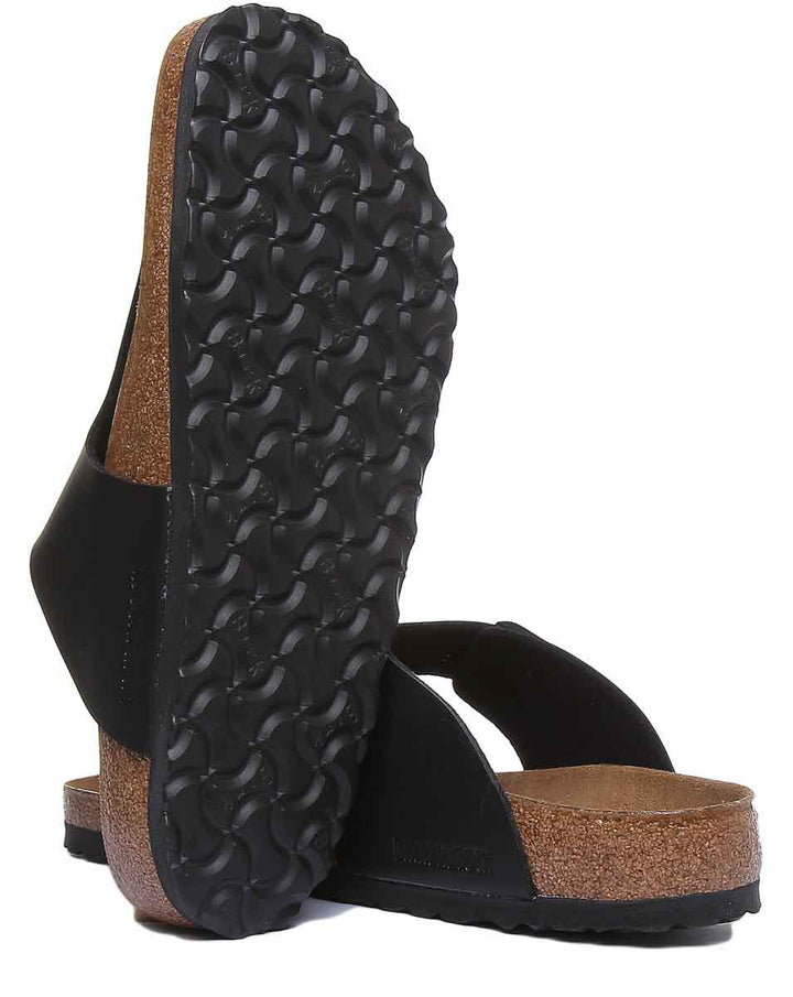 Sandales Birkenstock Ramses BF à semelle en liège noir pour hommes