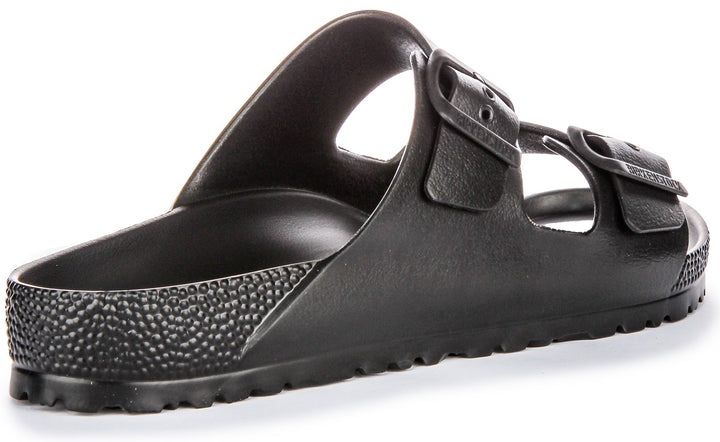 Birkenstock Arizona Eva en Noir pour Hommes | Coupe Standard
