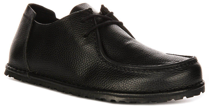 Birkenstock Utti Veters Zwart | Standaard Pasvorm