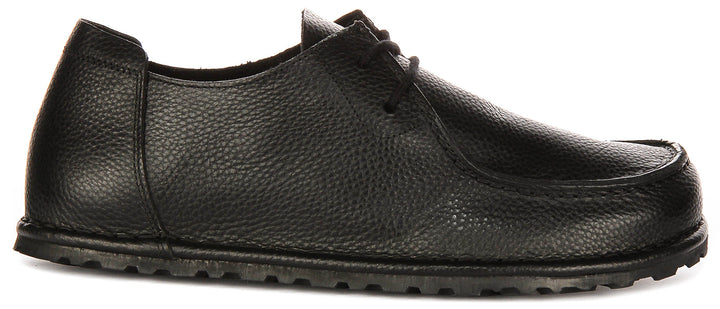 Birkenstock Utti Veters Zwart | Standaard Pasvorm