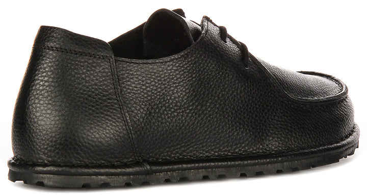 Birkenstock Utti Veters Zwart | Standaard Pasvorm