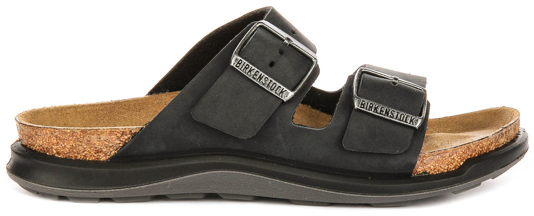 Birkenstock Arizona Crosstown In Black | Regular Fit
