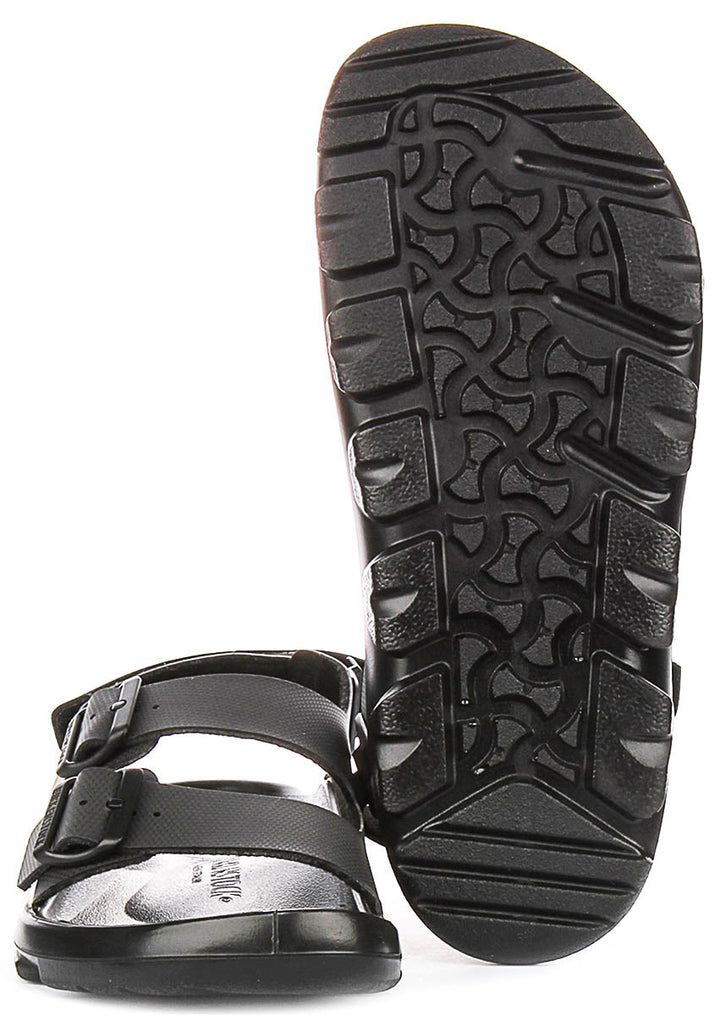 Birkenstock Mogami Terra in Zwart | Normale Pasvorm
