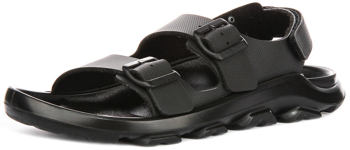 Birkenstock Mogami Terra in Zwart | Normale Pasvorm