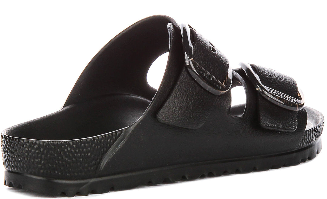 Birkenstock Arizona Eva Fibbia Grande Nero | Vestibilità Stretta