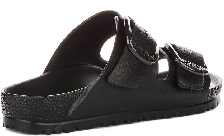 Birkenstock Arizona Eva Fibbia Grande Nero | Vestibilità Stretta