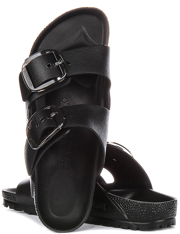 Birkenstock Arizona Eva Fibbia Grande Nero | Vestibilità Stretta