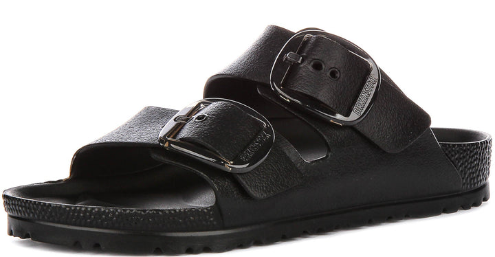 Birkenstock Arizona Eva Fibbia Grande Nero | Vestibilità Stretta