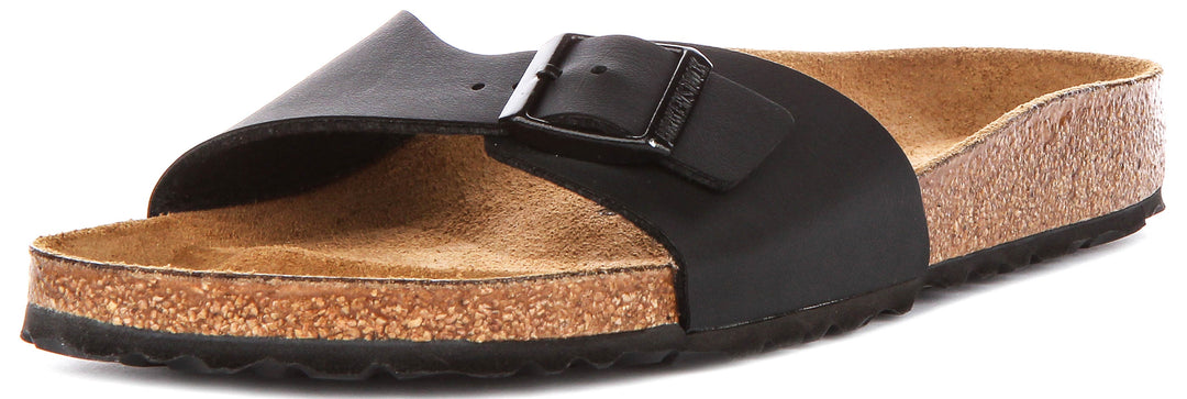 Birkenstock Madrid Bs In Black For Women | Narrow Fit