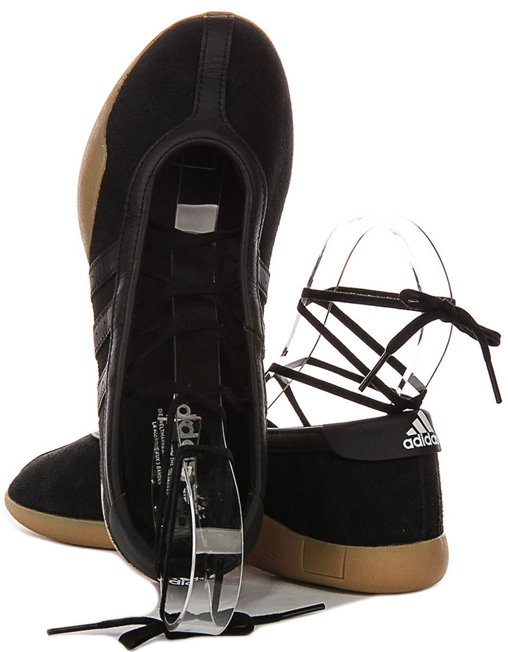 Adidas Taekwondo Ballet In Black Gum For Women