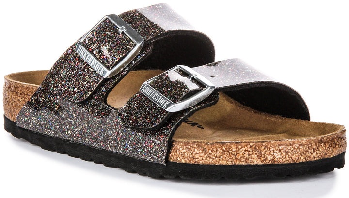 Birkenstock Arizona Kids BS in nero multi per bambini