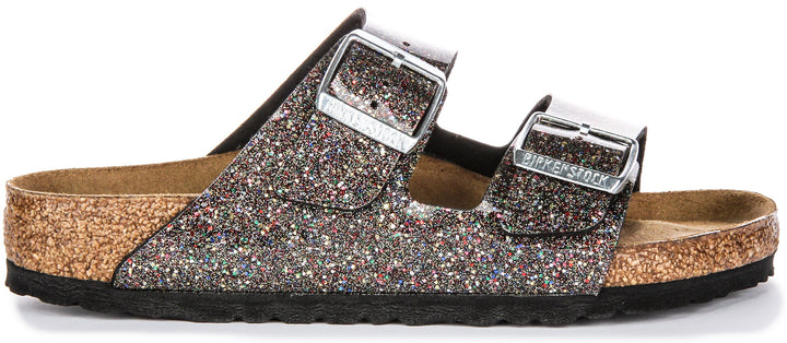 Birkenstock Arizona Kids BS in nero multi per bambini