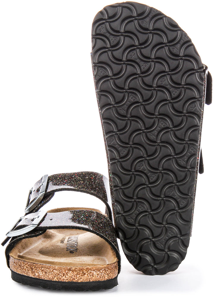 Birkenstock Arizona Kids BS in nero multi per bambini