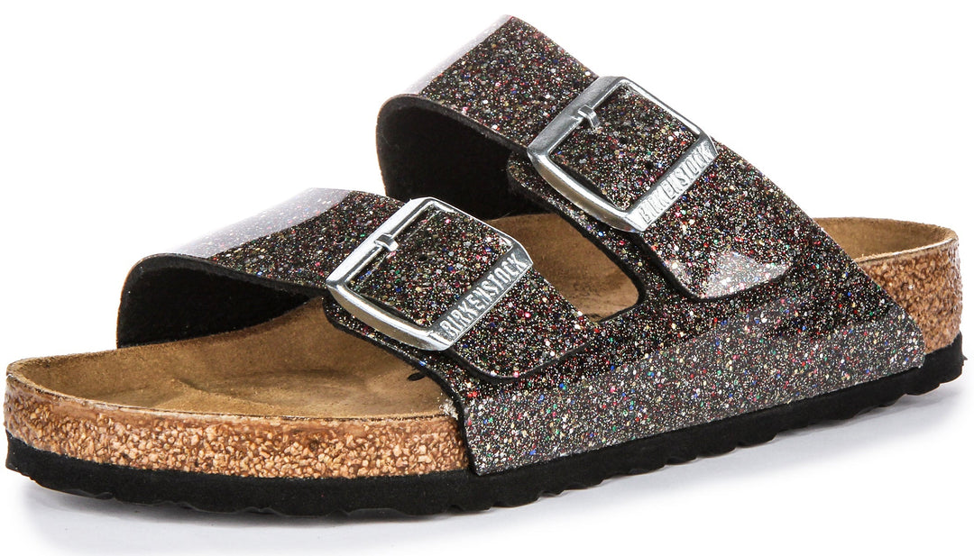 Birkenstock Arizona Kids BS in nero multi per bambini