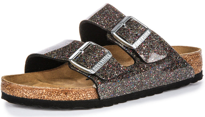 Birkenstock Arizona Kids BS in nero multi per bambini