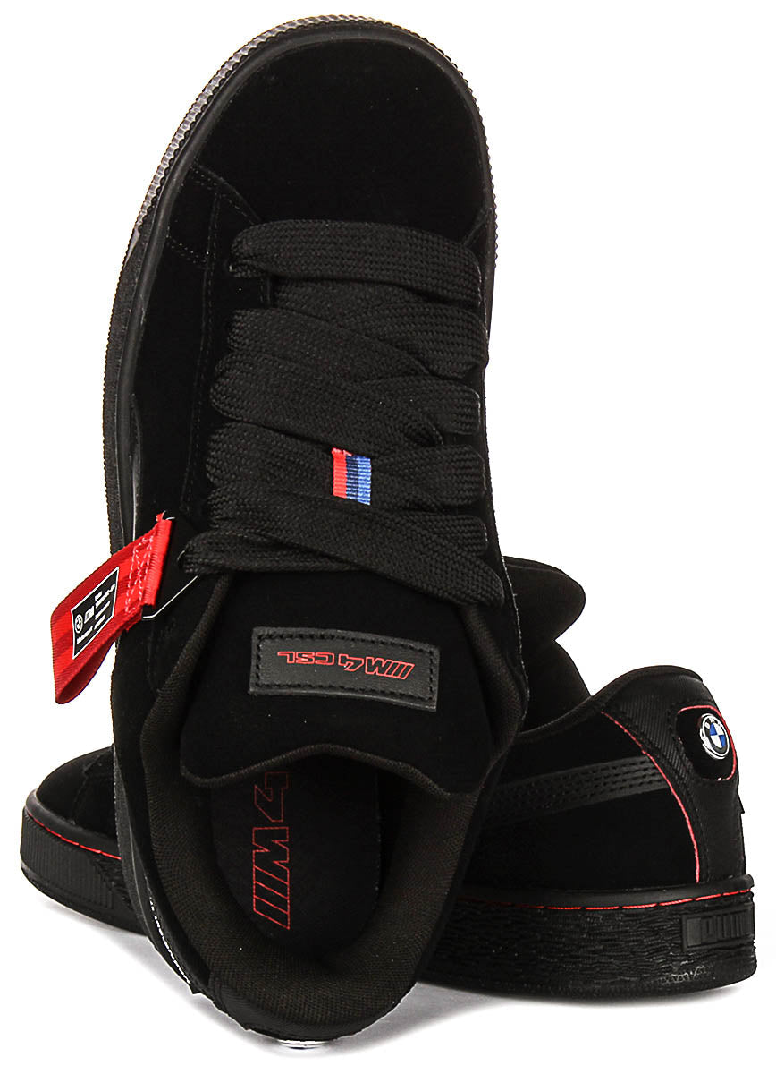 Puma X BMW Suede XL en Noir Rouge