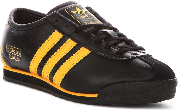 Adidas Italia 70S W In Black Yellow For Women