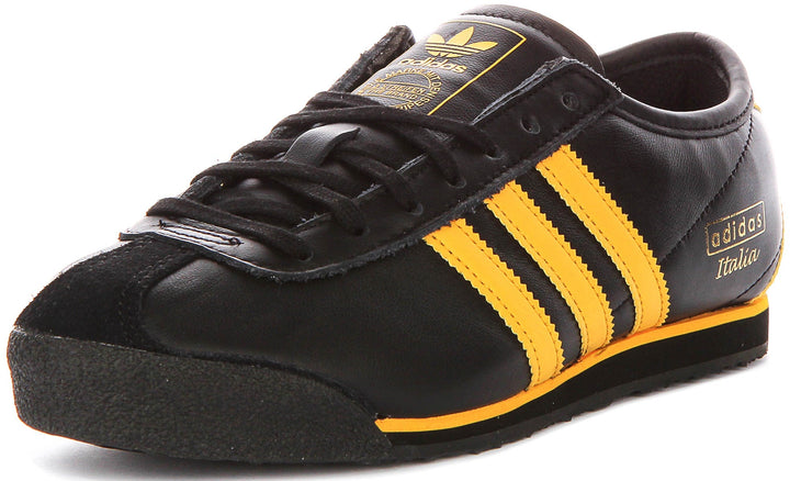 Adidas Italia 70S W In Black Yellow For Women