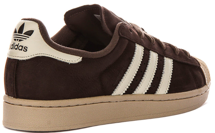 Adidas Superstar II In Brown Beige