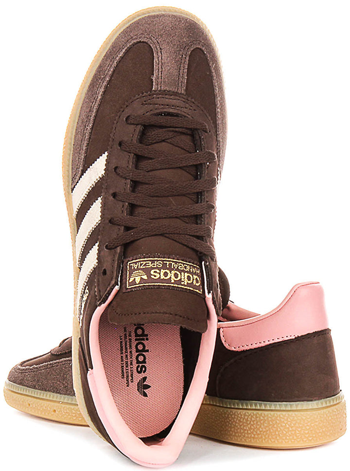 Adidas Handball Spezial In Brown Pink For Women