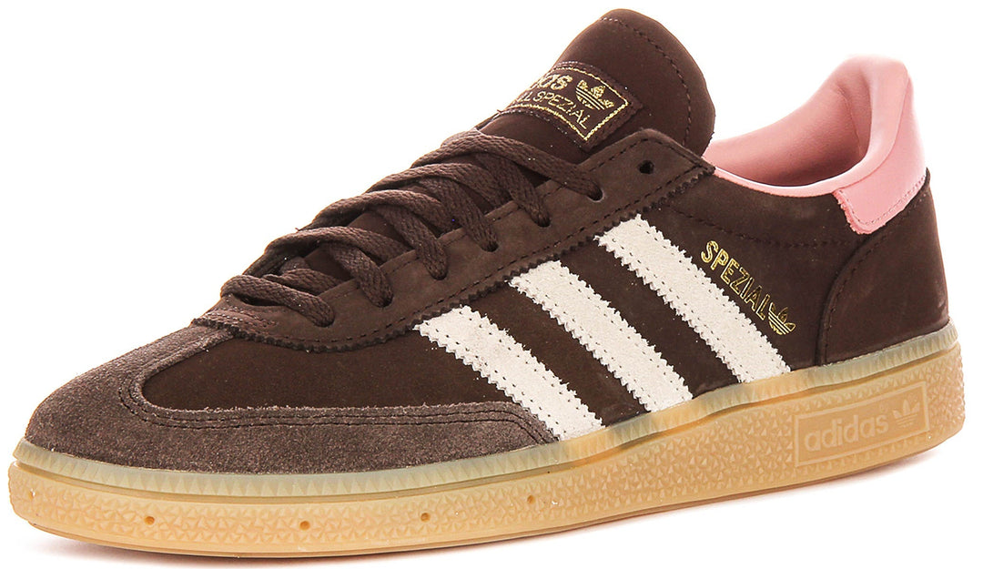 Adidas Handball Spezial In Brown Pink For Women