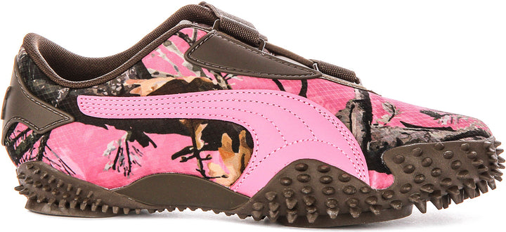 Puma Mostro Camo Ii In Brown Pink For Women