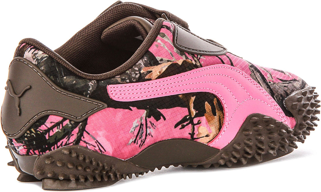 Puma Mostro Camo Ii In Brown Pink For Women