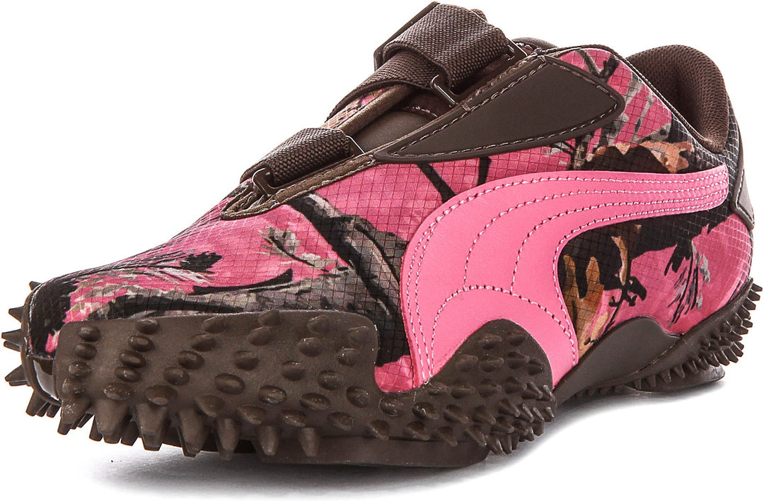 Puma Mostro Camo Ii In Brown Pink For Women