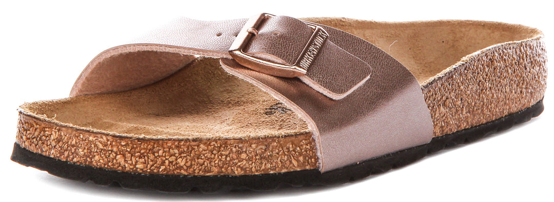 Birkenstock Madrid Bs In Copper For Women | Regular Fit