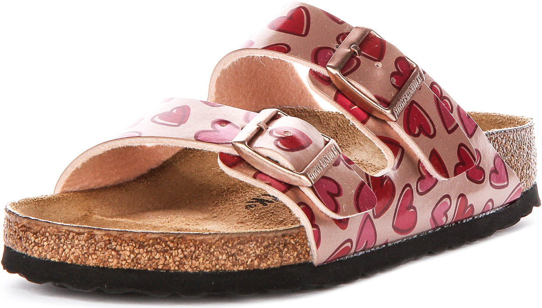 Birkenstock Arizona Kids Bs Cuori Bambini | Vestibilità Regolare