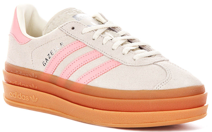 Adidas Gazelle Bold J In Cream For Junior