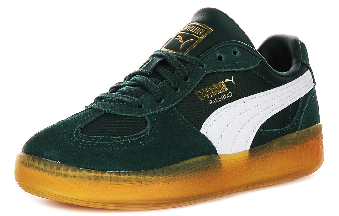 Puma Palermo Moda Tongue In Vert pour Femmes