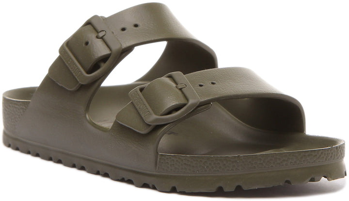 Birkenstock Arizona EVA Sandali a doppio cinturino da donna in kaki