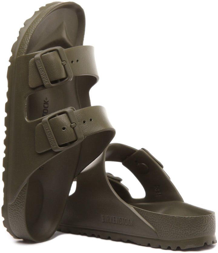 Birkenstock Arizona EVA Sandali a doppio cinturino da donna in kaki