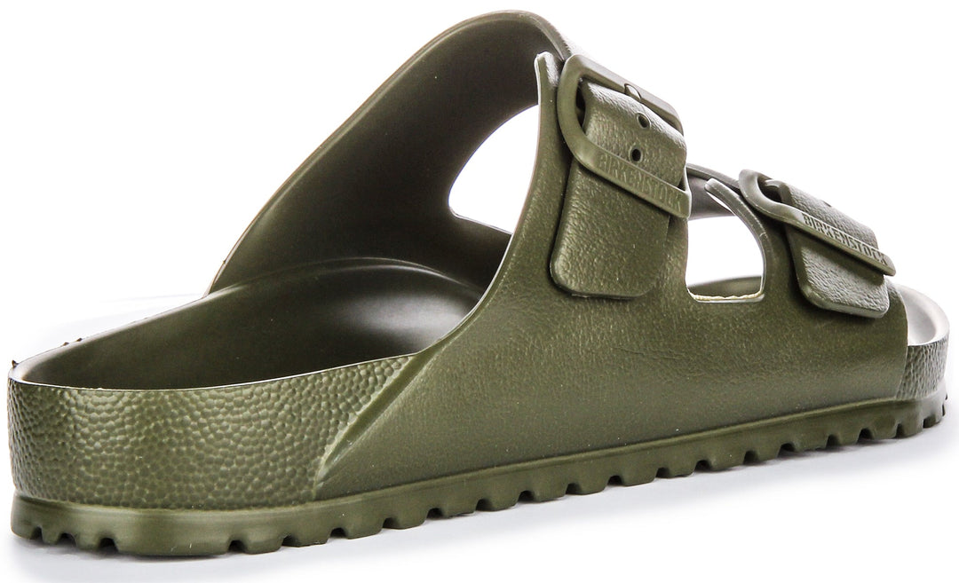 Birkenstock Arizona EVA Sandali con due fibbie in gomma stile EVA in kaki