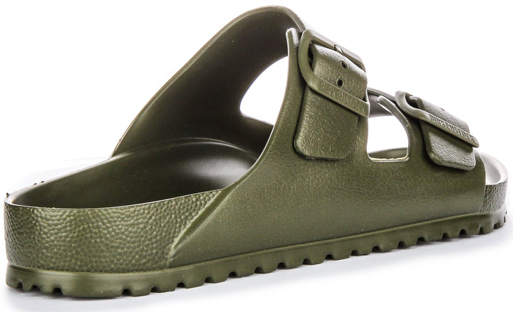 Birkenstock Arizona EVA Sandali con due fibbie in gomma stile EVA in kaki