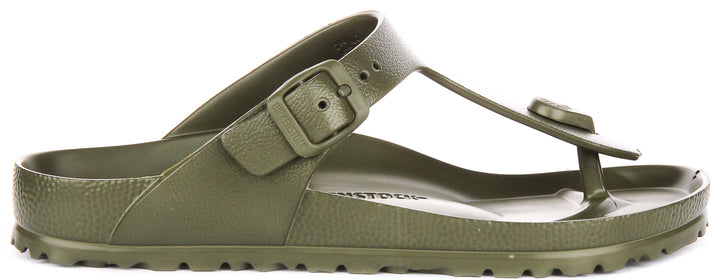 Birkenstock Gizeh Eva In Khaki | Regular Fit