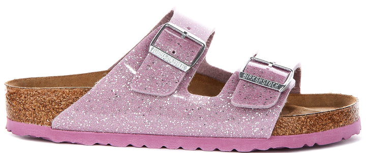 Birkenstock Arizona Kids Bs In Lavender For Juniors | Regular Fit