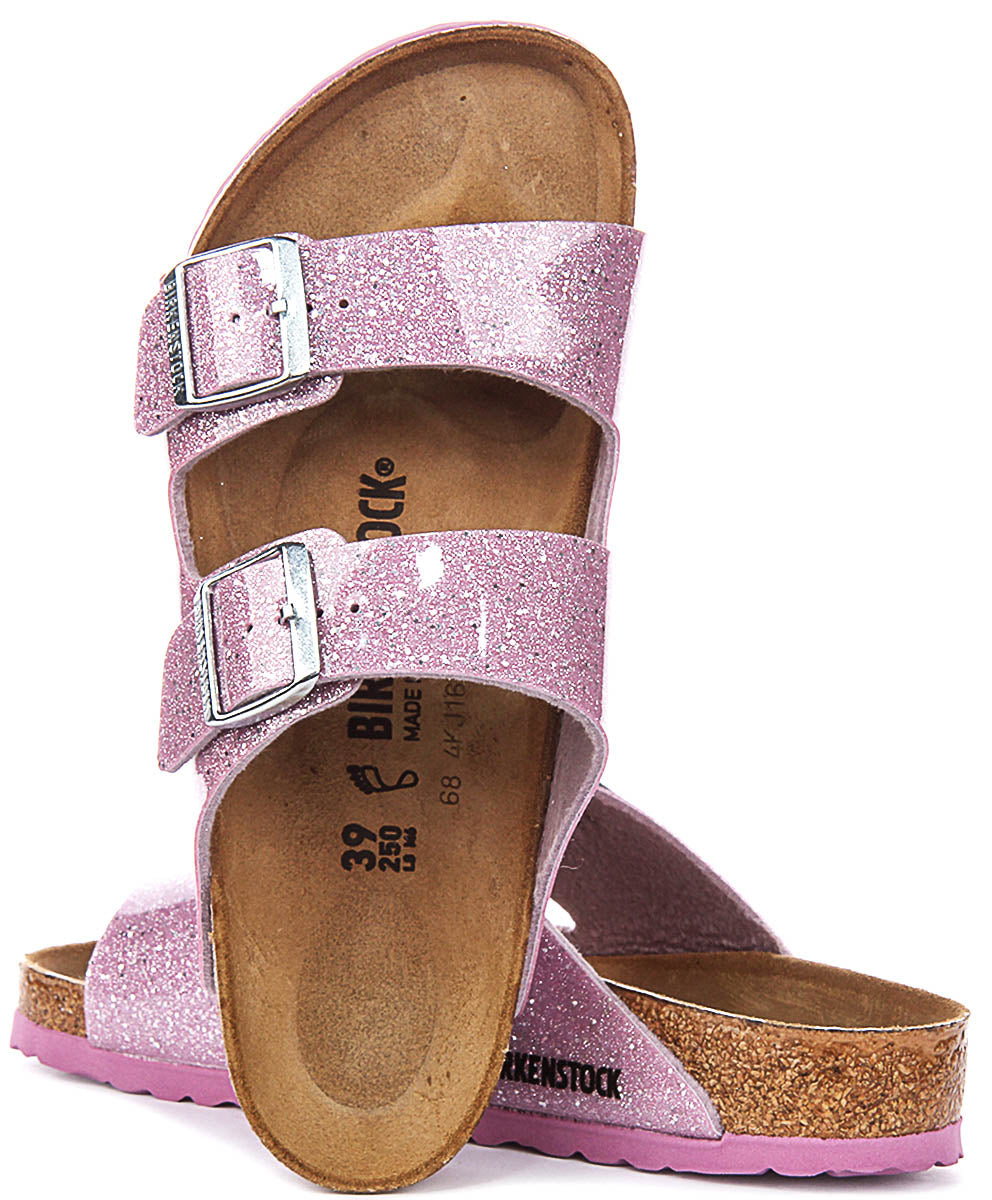 Birkenstock Arizona Kids Bs In Lavender For Juniors | Regular Fit