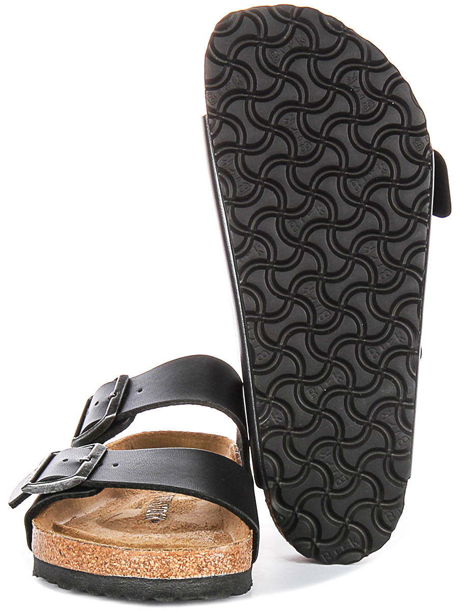 Birkenstock Arizona BS en Metal Black | Coupe Regular