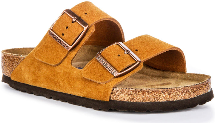 Birkenstock Arizona Soft Footbed in mink | Taglio regolare
