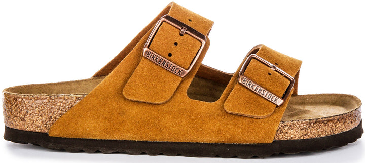 Birkenstock Arizona Soft Footbed in mink | Taglio regolare
