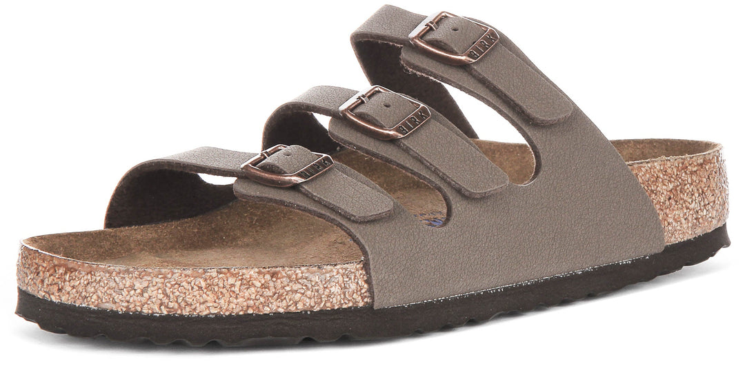 Birkenstock Florida Semelle Souple en Moca | Coupe Standard