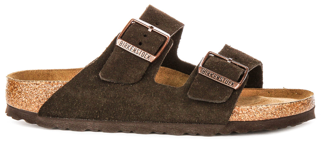 Birkenstock Arizona Softfootbed In Moca | Narrow Fit