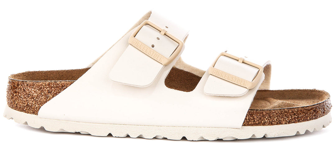 Birkenstock Arizona BS In Off White For Women | Narrow Fit Sandals