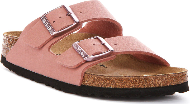 Birkenstock Arizona Kids Bs In Pink For Juniors | Narrow Fit