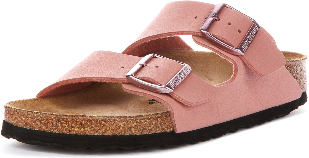 Birkenstock Arizona Kids Bs In Pink For Juniors | Narrow Fit
