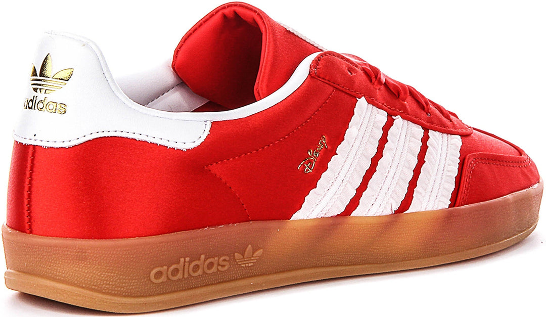 Adidas Gazelle Indoor J In Red White For Youth